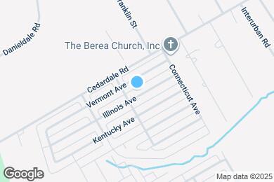 Map image of the property - 1349 Illinois Ave