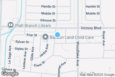 Map image of the property - 23308 Friar St