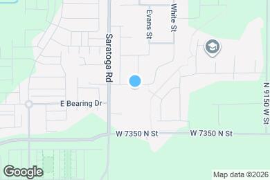 Map image of the property - 1273 E White St