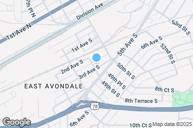 Map image of the property - 4902 3rd Ave S