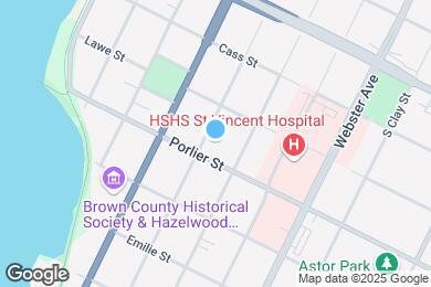 Map image of the property - 833 S Quincy St