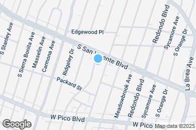 Map image of the property - 1222 S Dunsmuir Ave