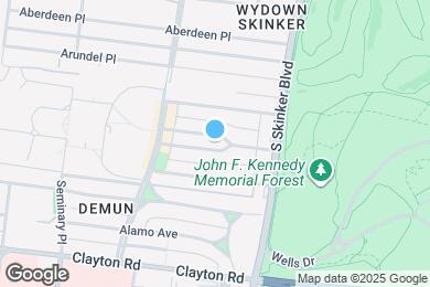 Map image of the property - Rosebury Apartments