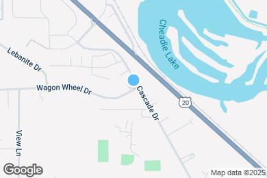 Map image of the property - 410 Wagon Wheel Dr