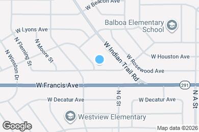 Map image of the property - 3332 W Elmhurst Ave