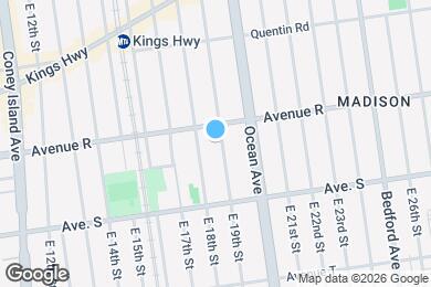 Map image of the property - 1820 E 19th St