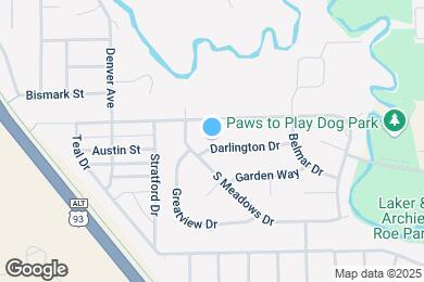 Map image of the property - 1905 Darlington Dr