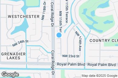 Map image of the property - 2510 NW 116th Terrace