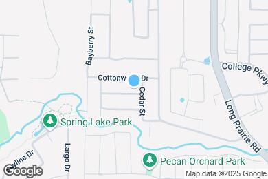 Map image of the property - 3302 Sycamore Dr