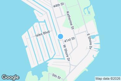 Map image of the property - 596 W Shore Dr
