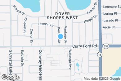 Map image of the property - 1501 Berwyn Rd