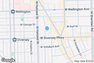 Map image of the property - 2827 N Burling St