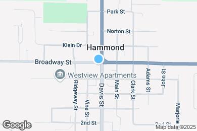 Map image of the property - 815 Davis St