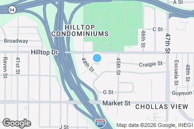 Map image of the property - 4429 Tremont St