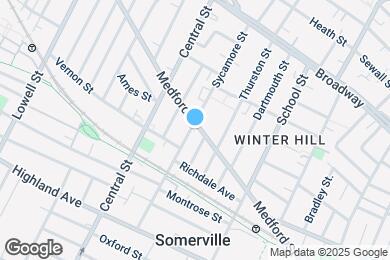 Map image of the property - 406 Medford St