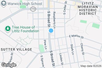 Map image of the property - 231 S Broad St
