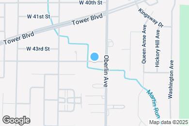 Map image of the property - 1203 W 44th St