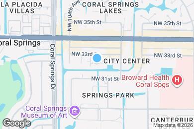 Map image of the property - 3261 NW 102nd Terrace