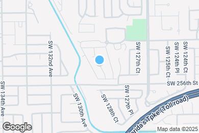 Map image of the property - 25502 SW 129th Ct