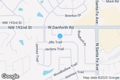 Map image of the property - 2617 Jills Trail