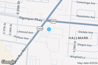 Map image of the property - 3031 Linwood Ave