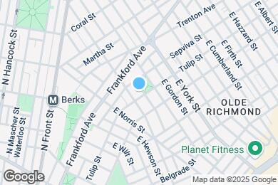 Map image of the property - 2220 E Fletcher St