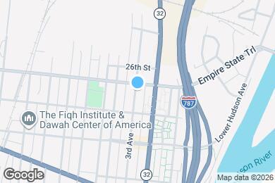 Map image of the property - 2430 3rd Ave