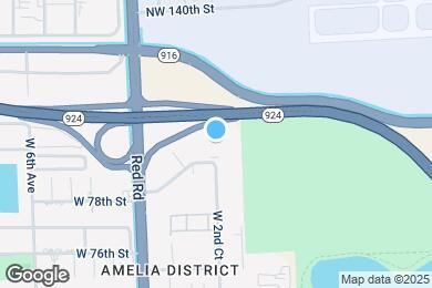 Map image of the property - 7939 W 2nd Ct