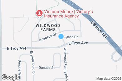 Map image of the property - 2944 Mozart Way