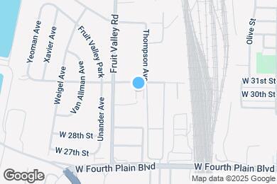 Map image of the property - 1903 W 31st St