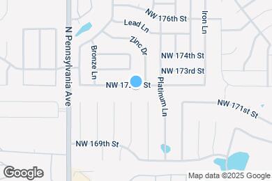 Map image of the property - 1844 NW 172nd St