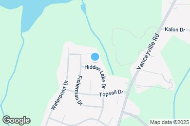 Map image of the property - 5728 Hidden Lake Dr