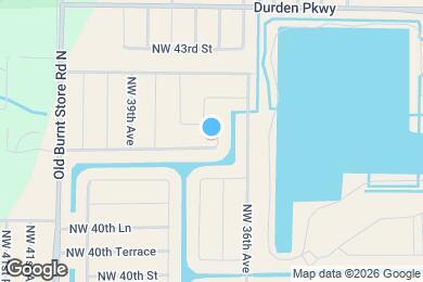 Map image of the property - 3619 NW 41st Ln