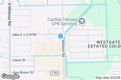 Map image of the property - 1210 S Milanos Rd