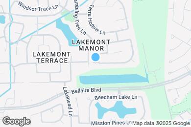 Map image of the property - 7426 Upland Mill Ln