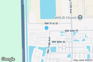 Map image of the property - 11501 NW 89th St
