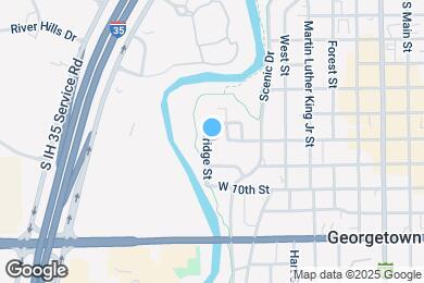 Map image of the property - 705 Bridge St