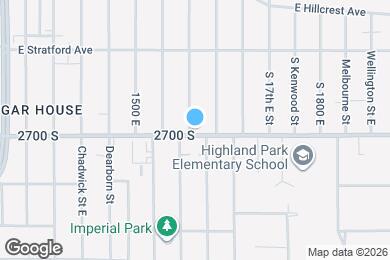 Map image of the property - 2697 S Glenmare St