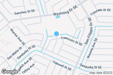 Map image of the property - 1411 Transcoro St SE