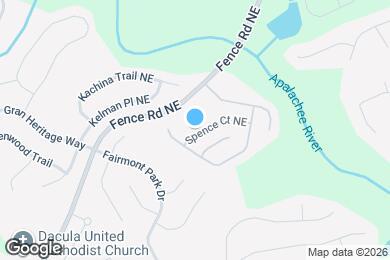 Map image of the property - 2786 Spence Ct NE