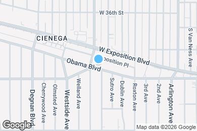 Map image of the property - 2615 Obama Blvd
