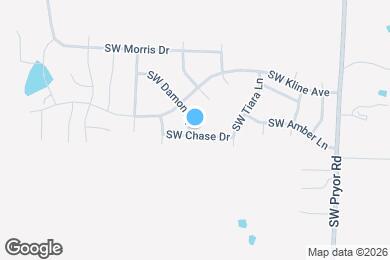 Map image of the property - 2116 SW Chase Dr