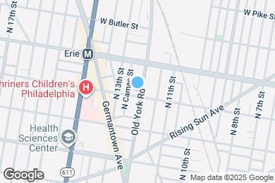 Map image of the property - 3610 Old York Rd