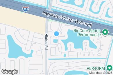 Map image of the property - 11110 SW 9th Pl