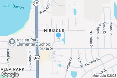 Map image of the property - 438 Cadenza Dr