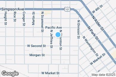 Map image of the property - 1505 Bay Ave