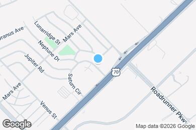 Map image of the property - 2375 Saturn Cir