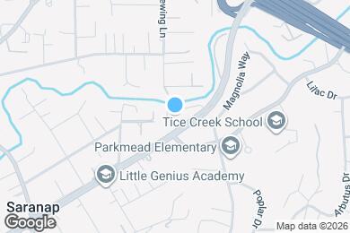 Map image of the property - 1422 S Villa Way