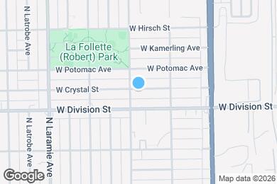 Map image of the property - 4958 W Crystal St