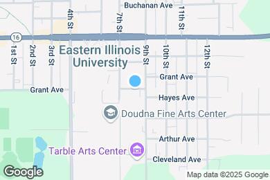 Map image of the property - 712 Grant Ave
